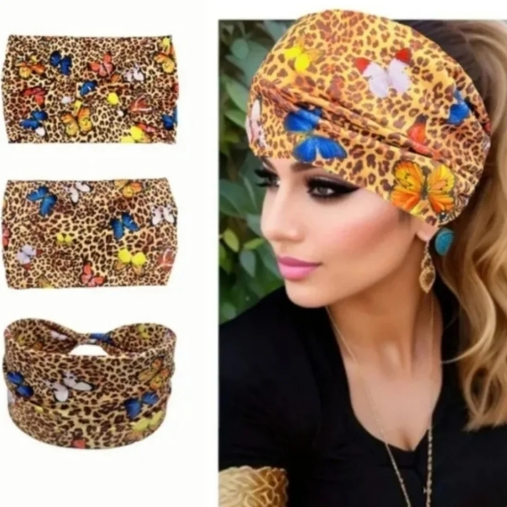Cross Knotted Wide Headband